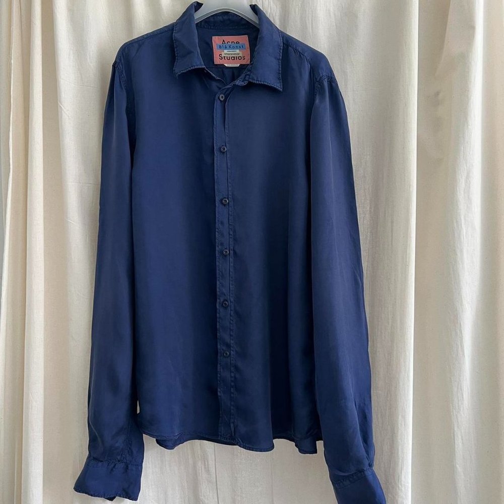 LIKE NEW * Acne Studios Blå Konst LaureCpr French Blue shirts